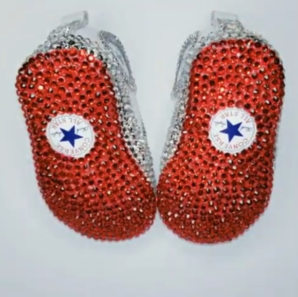 Custom Infant Bling Converse